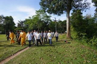 Gubri Kunjungi Benteng Tuanku Tambusai yang Ditetapkan Sebagai Cagar Budaya Nasional