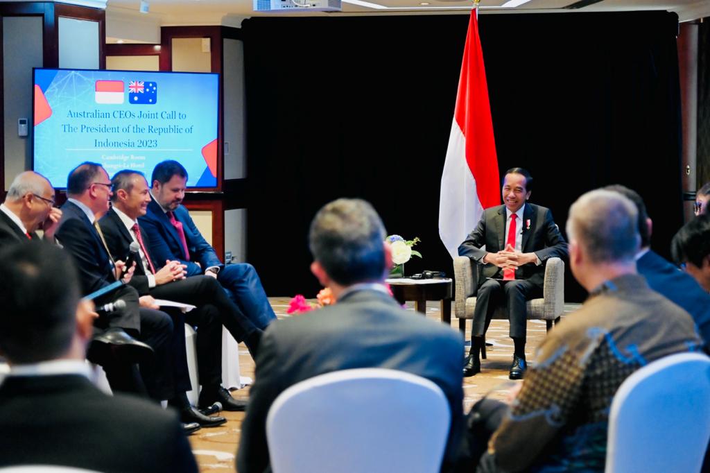 Presiden Jokowi Undang Pengusaha Australia Investasi di Sektor Prioritas Indonesia