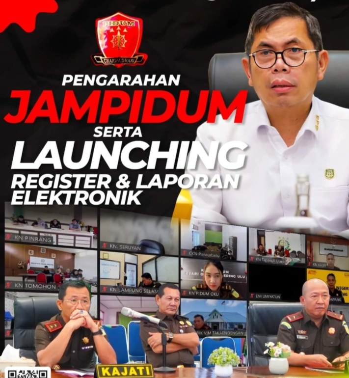 Kajati Riau Mengikuti Pengarahan JAM- Pidum dan Launching Register ElektronikÂ 