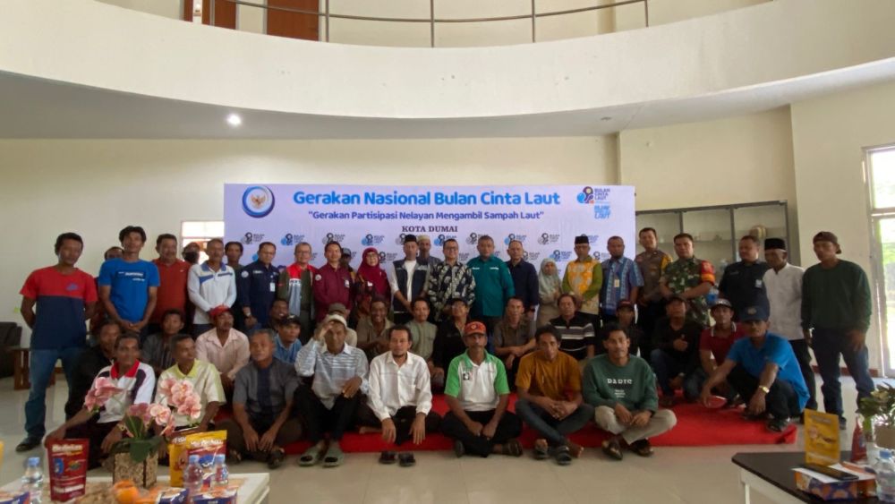 Gernas Bulan Cinta Laut Hadir di Kota Dumai