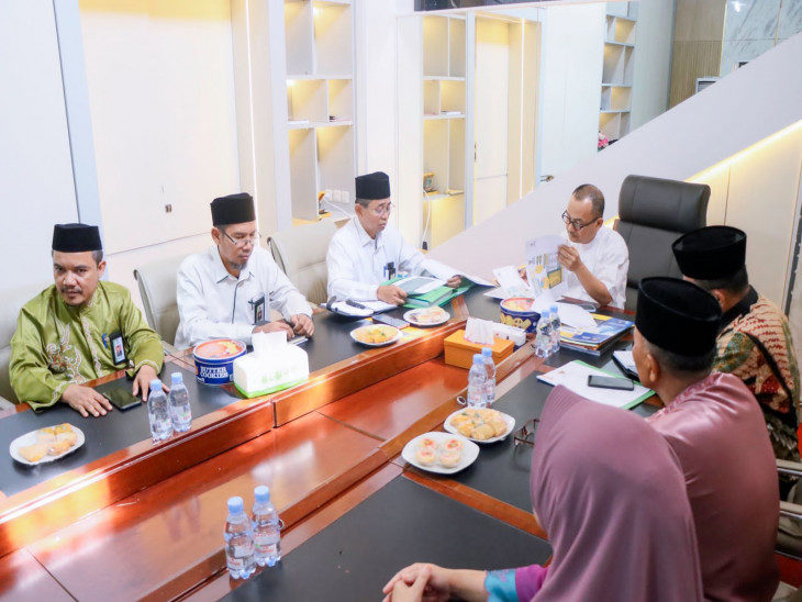 Pj Bupati Firdaus Terima Audiensi Baznas Kabupaten Kampar