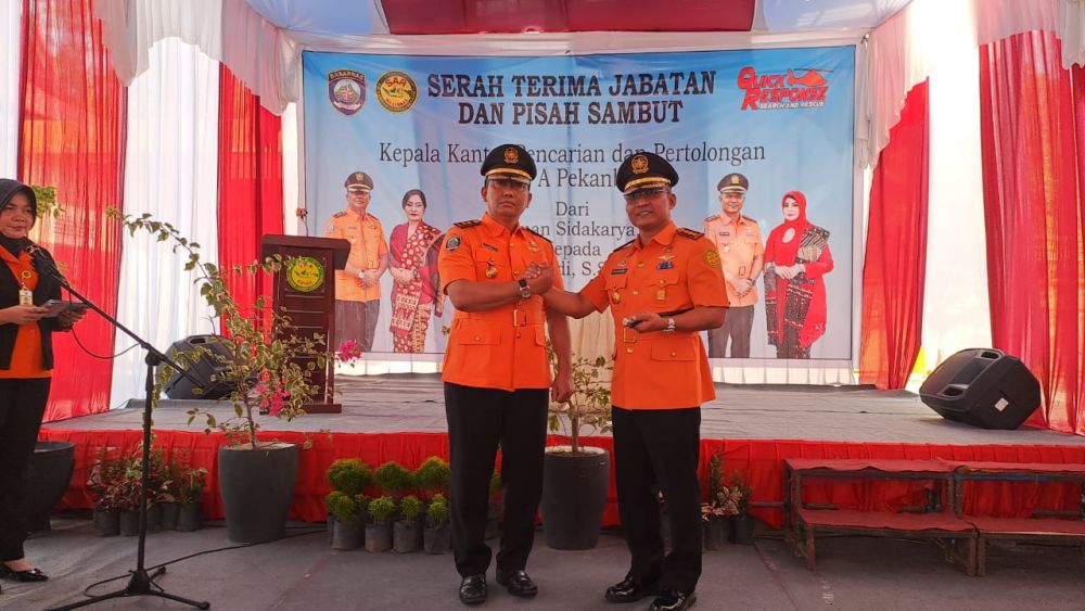 Selamat! Gantikan I Nyoman Sidakarya, Budi Cahyadi Jabat Kepala Basarnas Pekanbaru