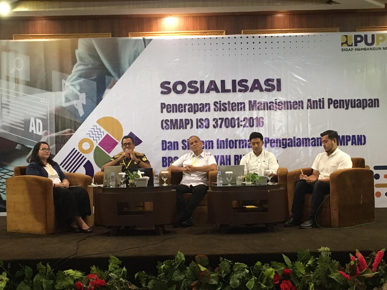 Kasi B bidang Intelijen Kejati Riau Sosialisasikan Manajemen Anti Penyuapan
