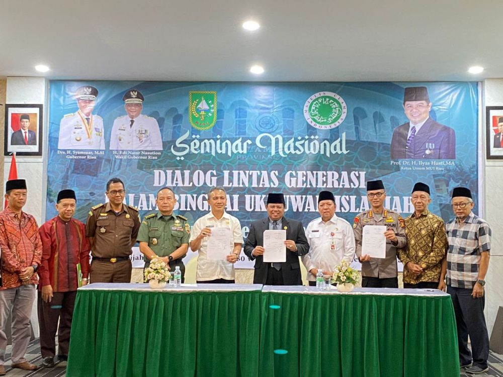 MUI Riau Gelar Seminar Nasional Bingkai Ukhuwah Islamiyah