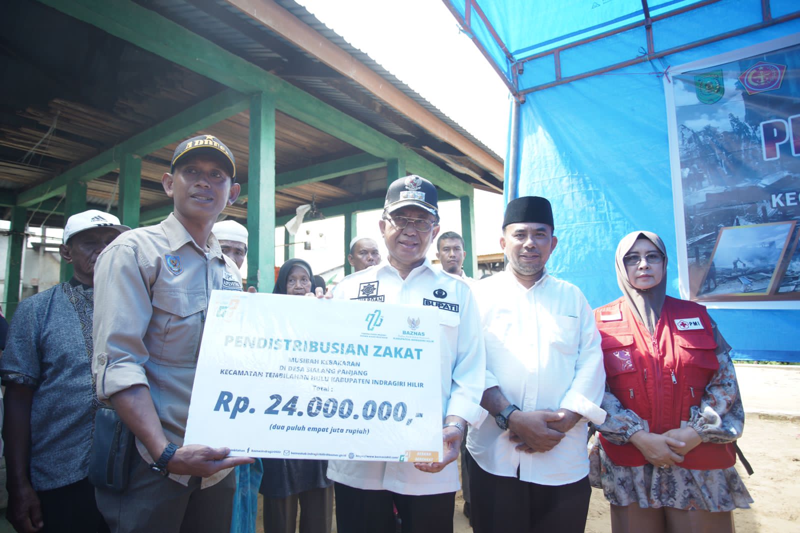 Bantu Para Mustahiq, Bupati Inhil Ajak Masyarakat untul Berzakat di Baznas