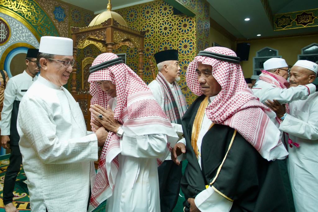 Bupati Wardan Sambut Jemaah Haji Asal Inhil