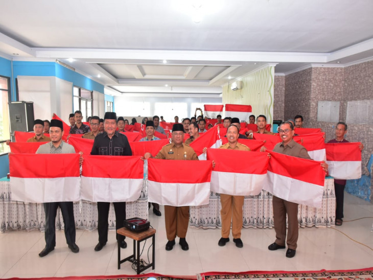 Pemda Kampar Gelar Penyuluhan Kerukunan Umat Beragama dan Bagikan 10 Juta Bendera