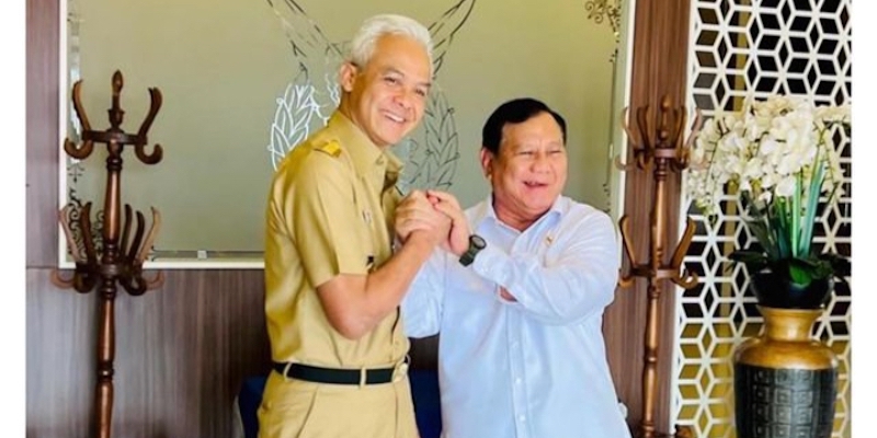 Ganjar Posting Foto Bareng Prabowo, Gerindra: Sukar Berduet