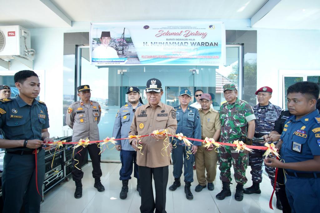 Bupati Inhil Resmikan Fasilitas Pelabuhan Kuala Gaung