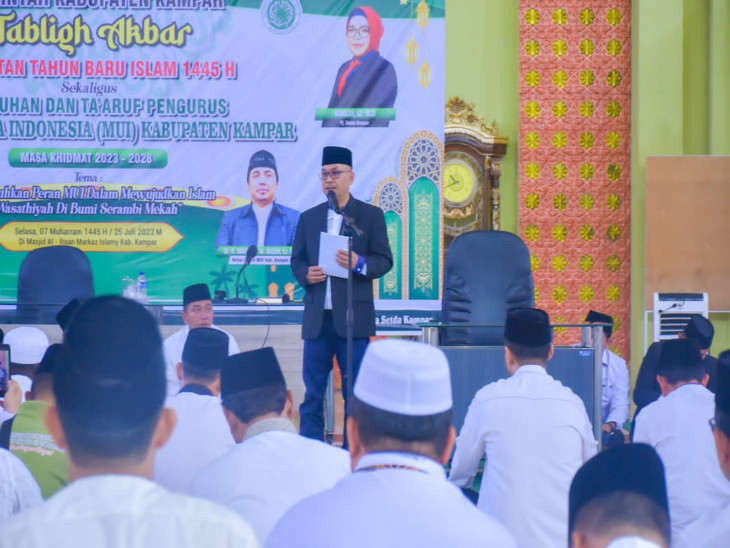 Pj Bupati Kampar Tegaskan MUI Adalah Tonggak Dalam Menjaga Bumi Serambi Mekkah