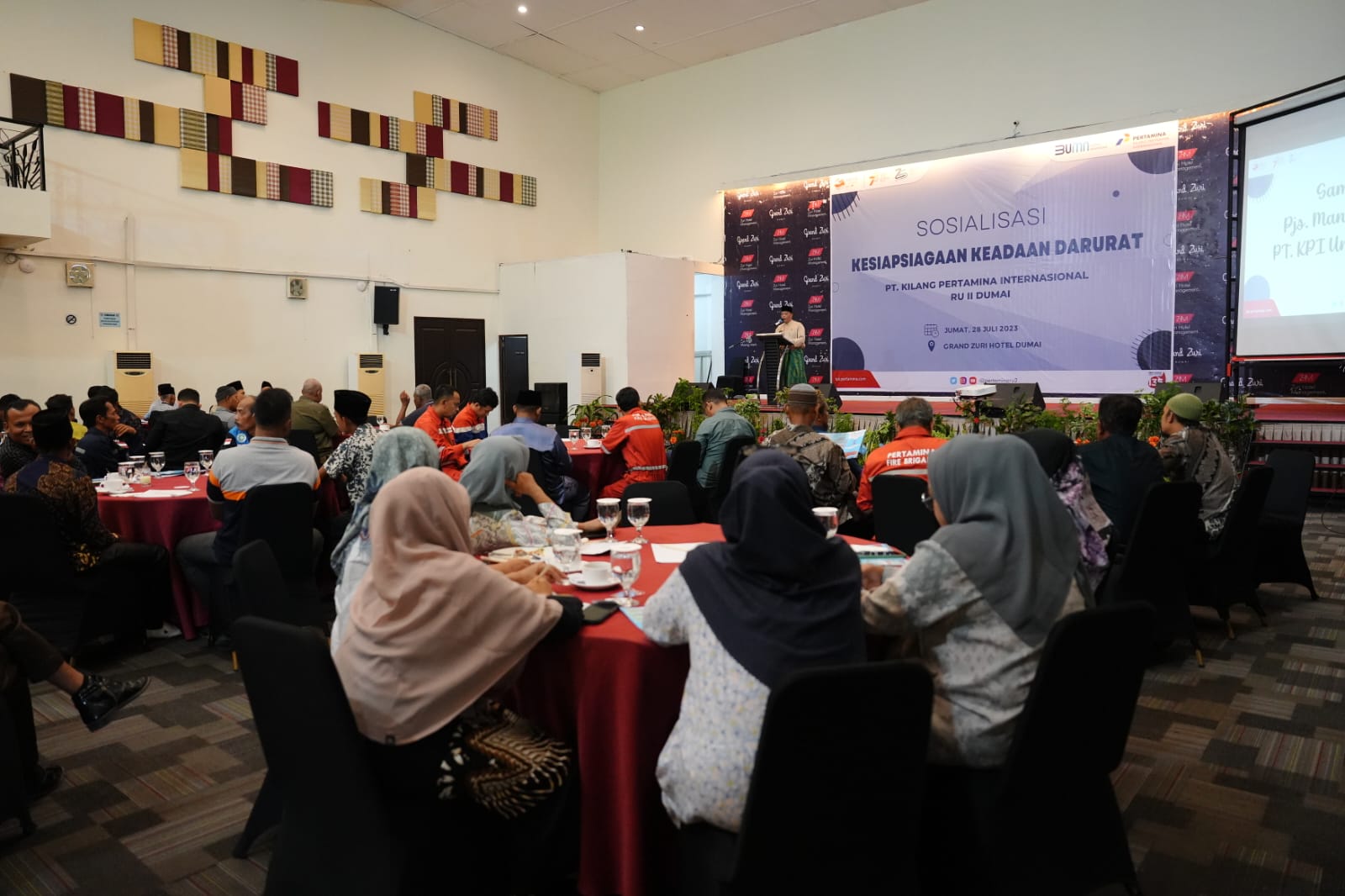 Langkah Kesiapsiagaan Pada Kondisi Keadaan Darurat, PT KPI Unit Dumai Gelar Sosialisasi