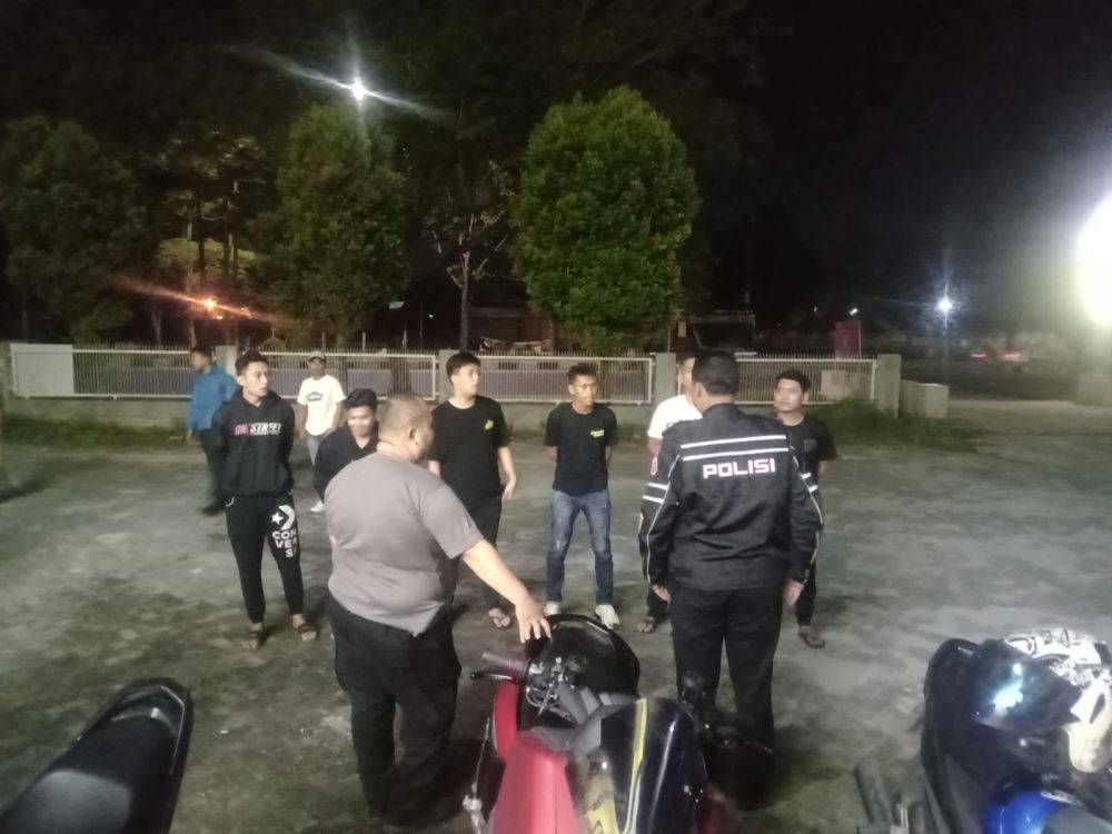Bandel! 25 Motor Balap Liar Diamankan Polantas Pekanbaru