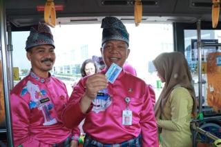 Pembayaran Non Tunai Bus TMP Berlaku Mulai 16 Juli 2023
