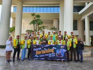 Pornas Korpri XIV, 91 orang Kontingen Perwakilan Kejaksaan Ikut Bertanding