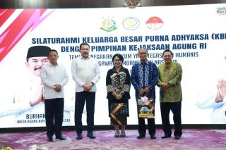 Jaksa Agung ST Burhanuddin : Silaturahmi Adalah Bentuk Nyata Membangun Sinergi 