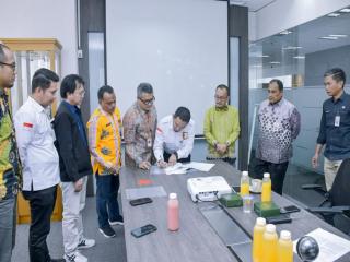 Pj Bupati Kampar Saksikan Penandatanganan Antara Texcal Energy Mahato Inc Dan PT Riau Petroleum Maha