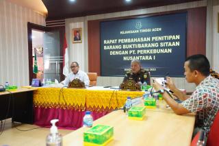 BB dan BS Perkara Perkebunan Kelapa Sawit PT Cemerlang Abadi DiamankanÂ 