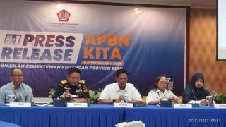Hingga Juni 2023, Realisasi Belanja APBN di Riau Rp13,3 TriliunÂ 
