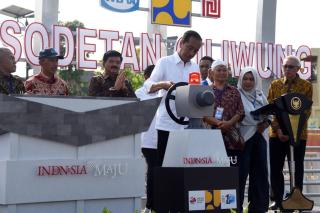 Resmikan Sodetan Ciliwung, Presiden: Penanganan Banjir Jakarta Harus Komprehensif