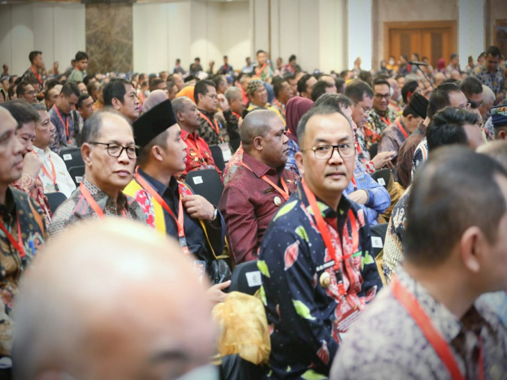 Pj. Bupati Kampar Hadiri Rakor Pengadaan ASN 2023 dan Uji Publik RUU ASN