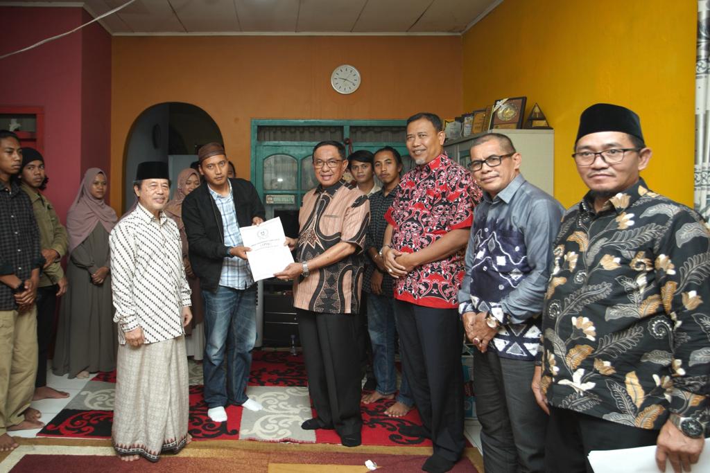 Bupati Beri Motivasi Kafilah Inhil yang Ikuti Pelatihan di LEMKA Ciputat