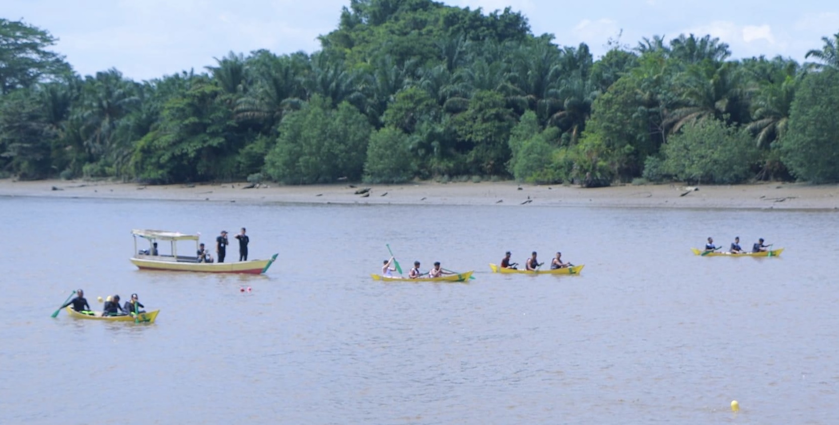 Festival Pacu Sampan Pulau Semut, Pj Wako Minta Disbudpar Gencarkan Promosi Destinasi Wisata