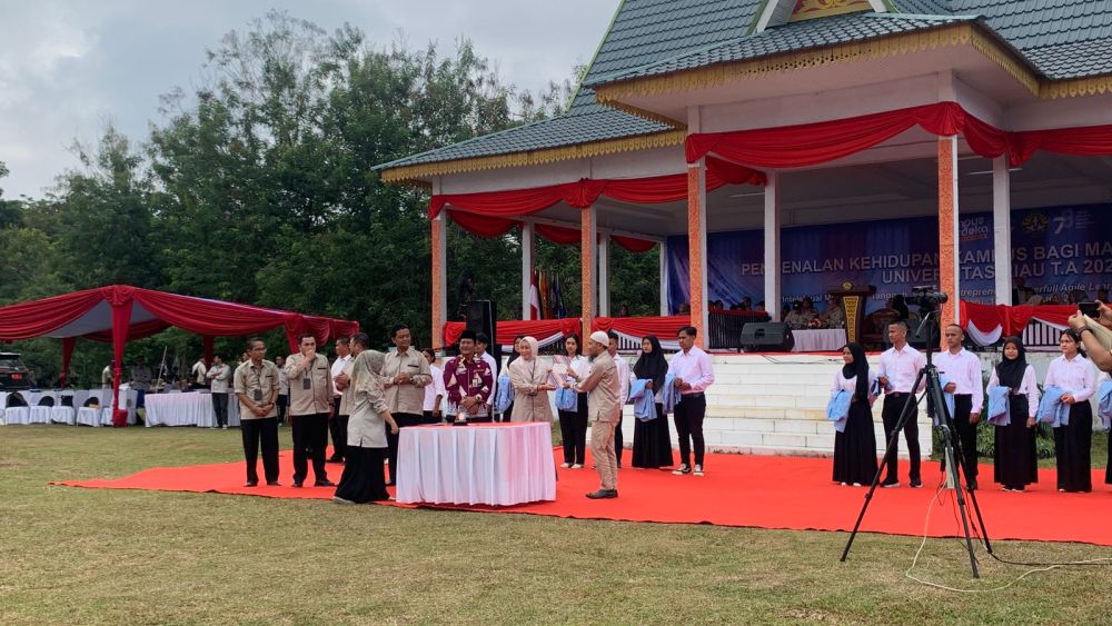 7105 Mahasiswa Baru UNRI Ikuti PKKMB Tahun 2023