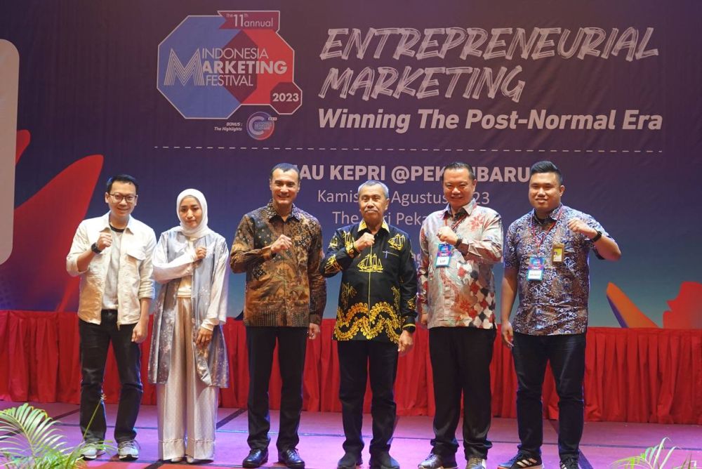 Gubri Resmi Membuka Indonesia Marketing Festival 2023 Riau-Kepri