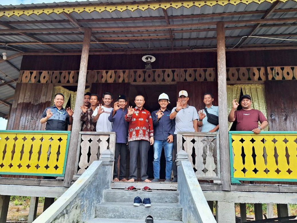 Jemput Aspirasi Warga Wabup Bagus Santoso dan Manager PLN Bengkalis Turun Kampung