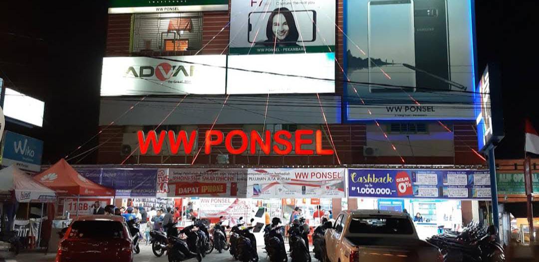 Rekomendasi Belanja Handphone Terbaik di Pekanbaru, di WW Ponsel Aja