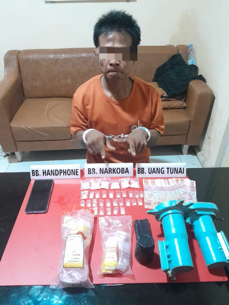 Warga Kebun Durian Ditangkap Polisi, 33 Paket Narkoba Diamankan