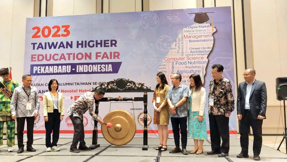 Pameran Pendidikan Taiwan Higher Education Fair 2023 Digelar di Pekanbaru