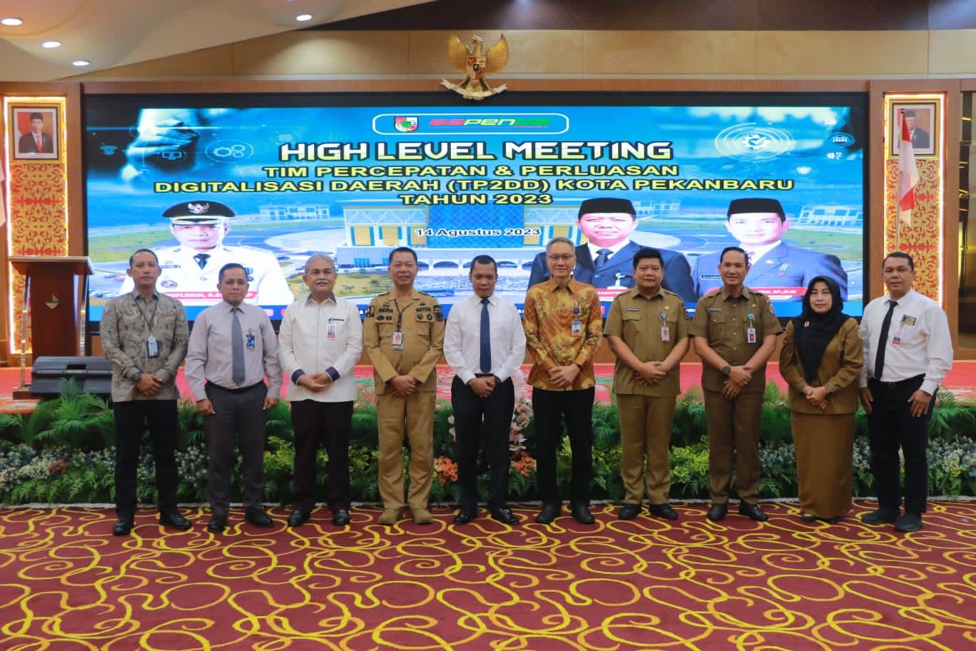 Pj Wako Pekanbaru Dorong OPD Pengelola Retribusi Gunakan Pembayaran Digital