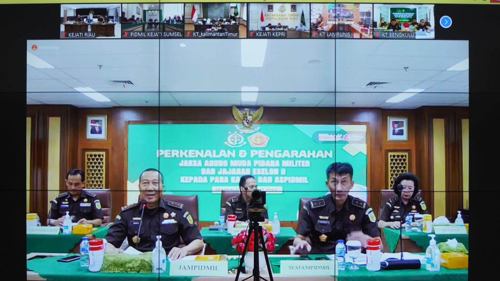 Wakajati Riau Ikuti Giat Perkenalan dan Pengarahan JAM-PidmilÂ