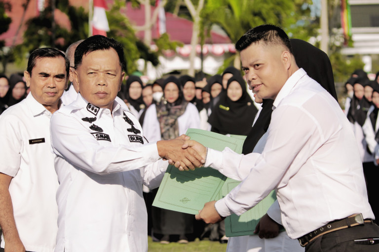 327 PPPK di Kepualauan Meranti Kembali Terima SK Pengangkatan