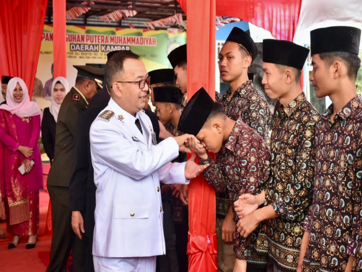 Sempena HUT RI ke-78, Sebanyak 23 Panti Asuhan di Kampar Terima Santunan