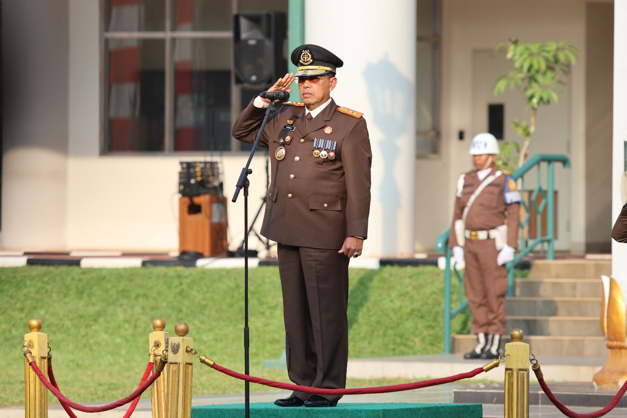 Wakil Jaksa Agung Memimpin Upacara HUT Kemerdekaan RIÂ ke- 78Â