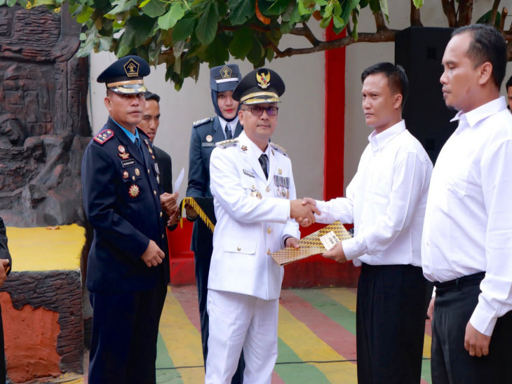 1.054 Warga Binaan Lapas Kelas IIa Bangkinang Terima Remisi, 6 Orang Lansung Bebas
