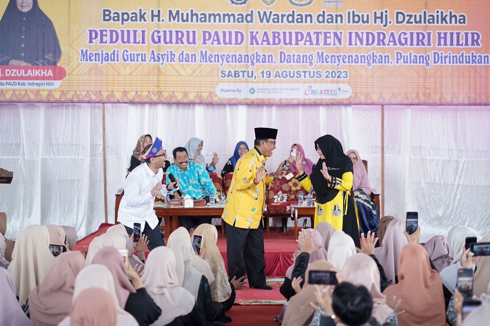 Hadirkan Motivator Kondang, Bupati Wardan Buka Workshop Gurame