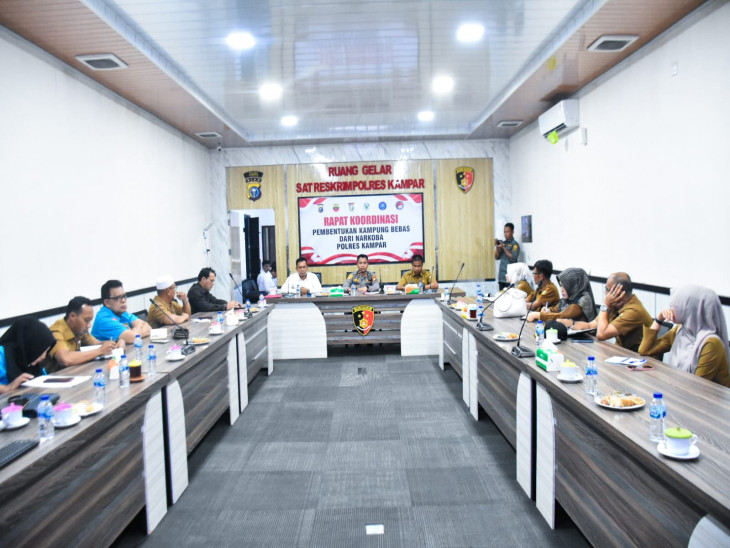 Desa Sipungguk Kecamatan Salo Ditunjuk Sebagai Kampung Bebas Narkoba