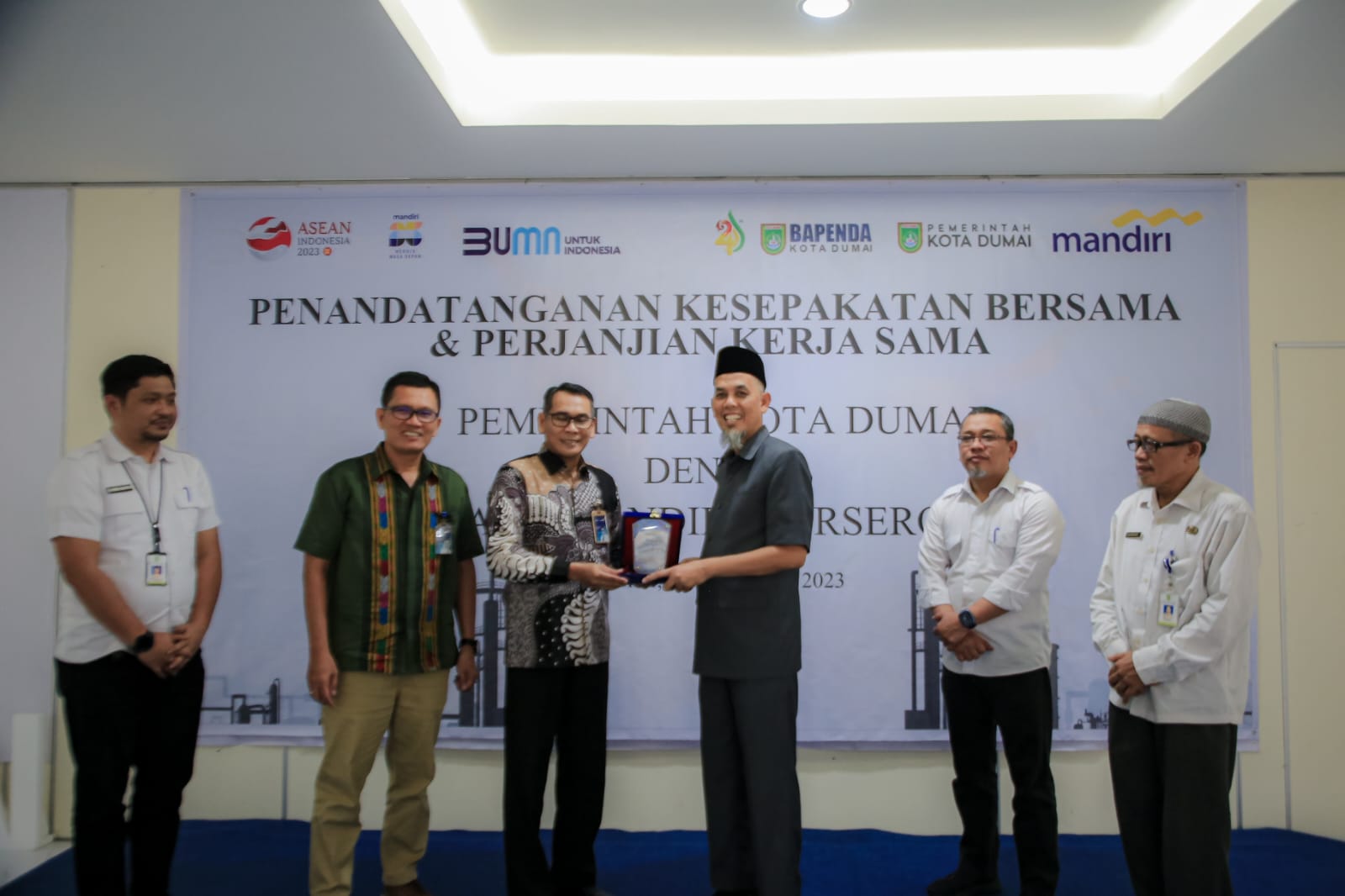 Pemerintah Kota Dumai dan Bank Mandiri Sepakati Kerja Sama Dalam Pelayanan Perbankan