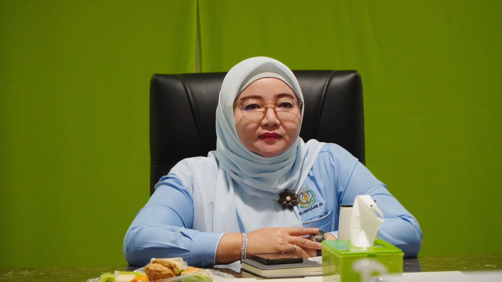 Asdatun Kejati Riau Mengikuti Kegiatan Focus Group Discussion secara virtual