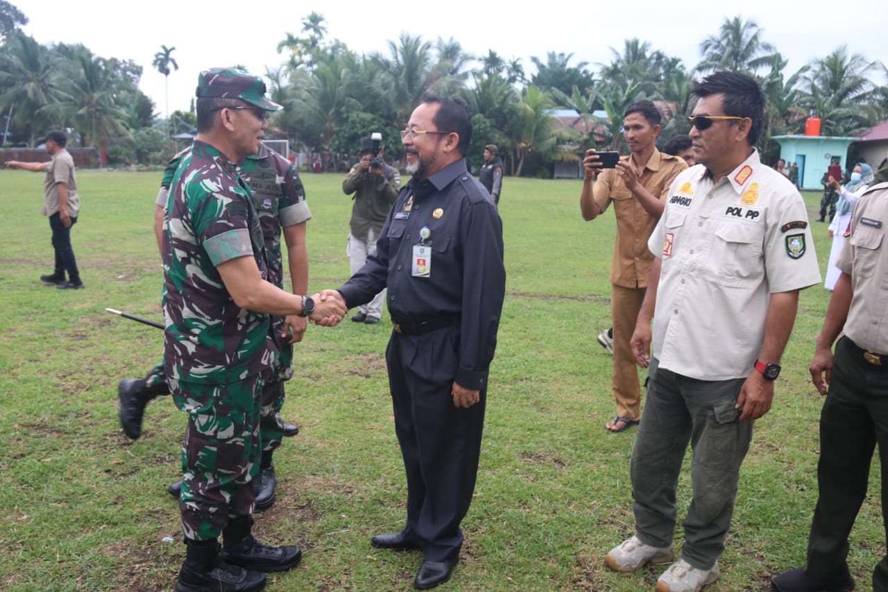 Bupati Bengkalis Sambut Kunjungan Pangdam I/BB di Kecamatan Rupat