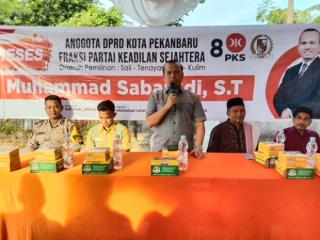 Sabarudi Jemput Aspirasi Warga di Jalan Mawar