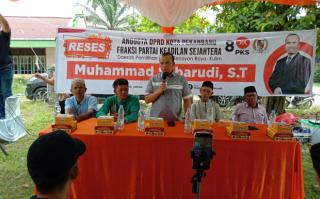 Sabarudi Jaring Aspirasi Masyarakat di Jalan Tenayan