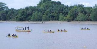Festival Pacu Sampan Pulau Semut, Pj Wako Minta Disbudpar Gencarkan Promosi Destinasi Wisata