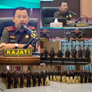 Kajati Riau Briefing Bersama seluruh Pegawai Kejaksaan Se- Wilayah Riau