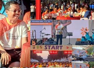 Kepala Kejaksaan Tinggi Riau Hadir dalam Kegiatan Riau Bhayangkara Run Tahun 2023