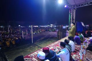 Gubri Syamsuar Hadiri Sholawat di Desa Garut