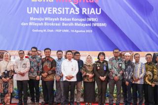 Aswas Kejati Riau Hadir dalam Kegiatan Pencanangan Zona Integritas